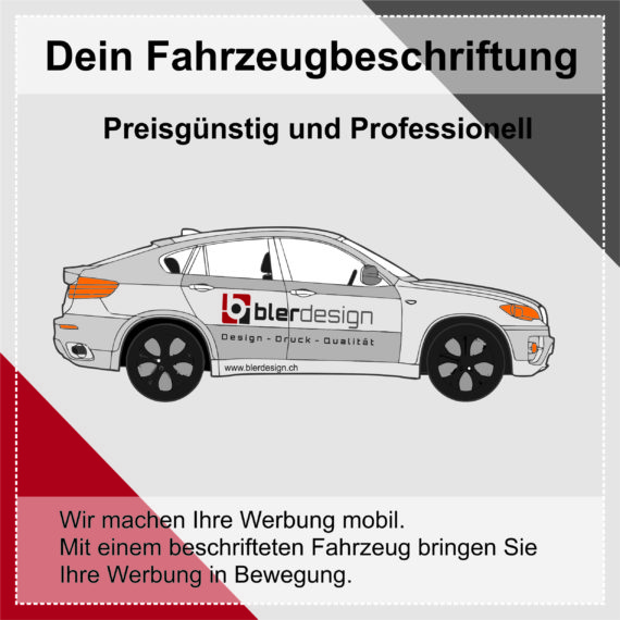 Fahrzeugbeschriftung